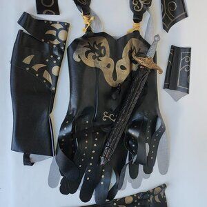 Xena Warrior Princess Costume 8 piece Costume Women's Small/Medium